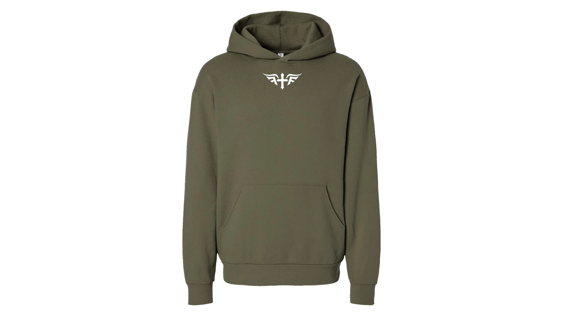 John 3:16 Hoodie Olive
